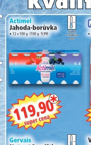 Actimel Jahoda-borůvka