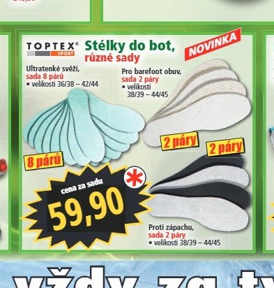 TOP-TEX Stélky do bot