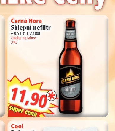 Černá Hora Sklepní nefiltr