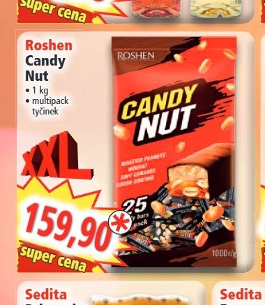 Roshen Candy Nut