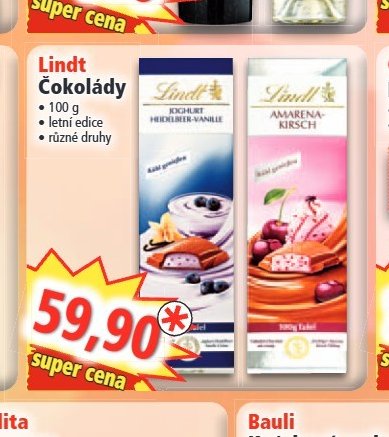 Lindt Čokolády