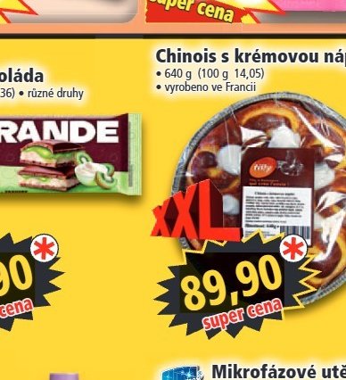 Terravita plněná čokoláda