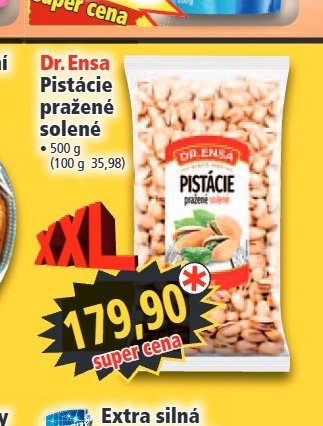 Dr. Ensa pistácie pražené solené