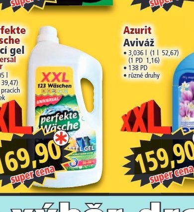 Perfekte Wäsche prací gel universal