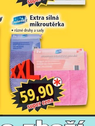 Extra silná mikroutěrka