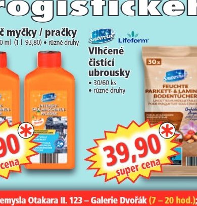Čistič myčky / pračky