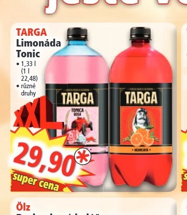 Targa Limonáda Tonic