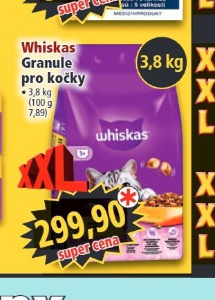 Whiskas Granule pro kočky