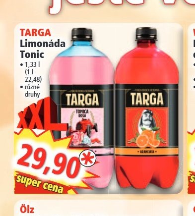 TARGA Limonáda Tonic