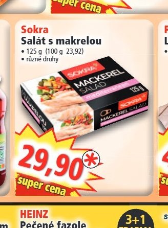 Sokra Salát s makrelou