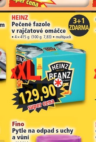 HEINZ Pečené fazole v rajčatové omáčce