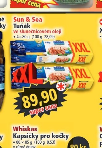 Sun & Sea Tuňák ve slunečnicovém oleji