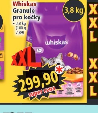 Whiskas Granule pro kočky