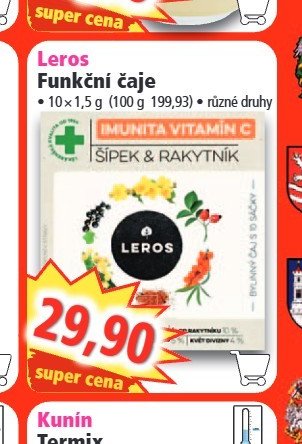 Leros Funkční čaje