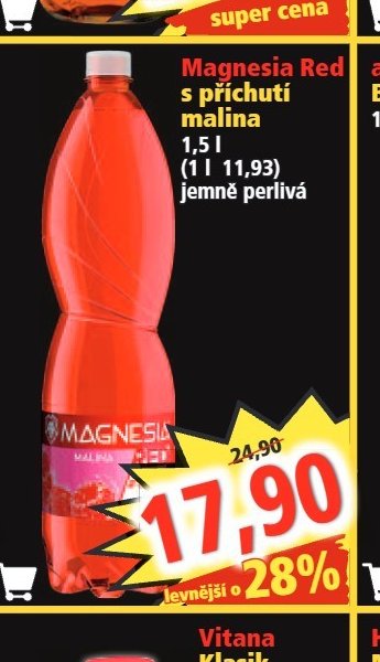 Magnesia Red s příchutí malina