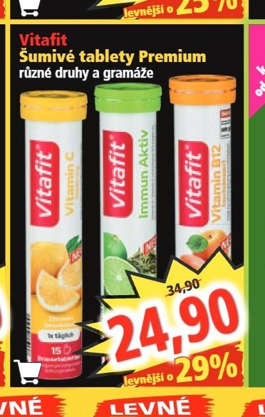 Vitafit Šumivé tablety Premium