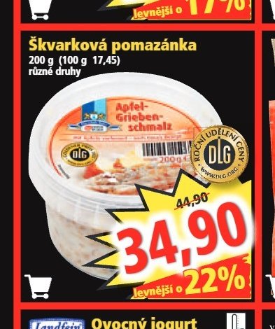 Škvarková pomazánka
