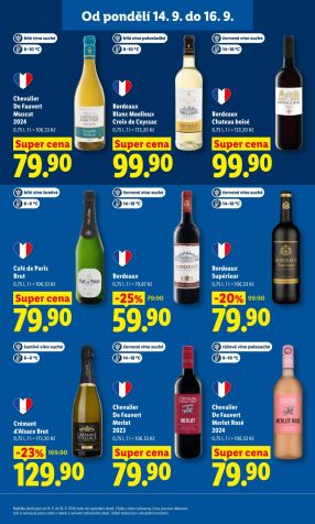 aktuální leták Lidl 14.9.2026-16.9.2026