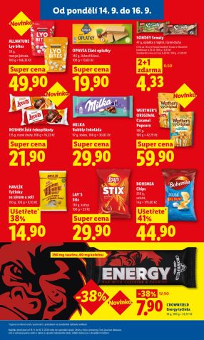 aktuální leták Lidl 14.9.2026-16.9.2026