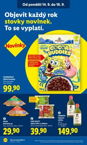 aktuální leták Lidl 14.9.2026-16.9.2026