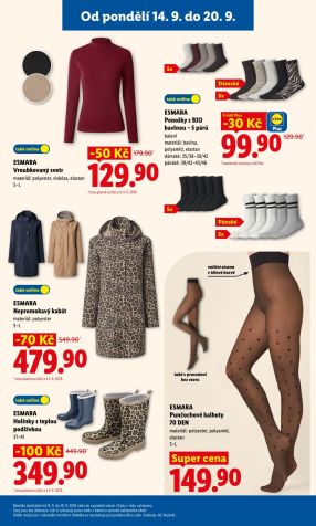 aktuální leták Lidl 14.9.2026-16.9.2026