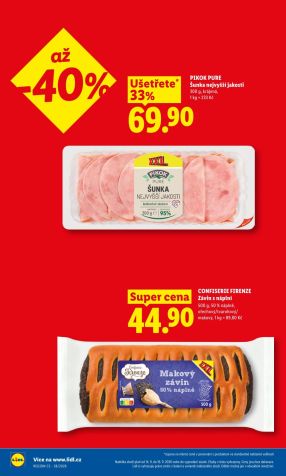 aktuální leták Lidl 14.9.2026-16.9.2026
