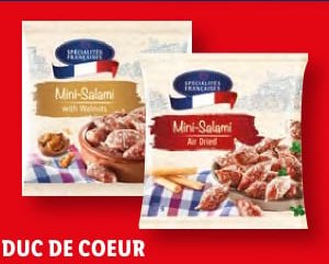 DUC DE COEUR Mini salámky