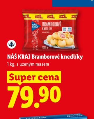 NÁŠ KRAJ Bramborové knedlíky