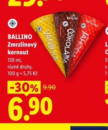 BALLINO Zmrzlinový kornout