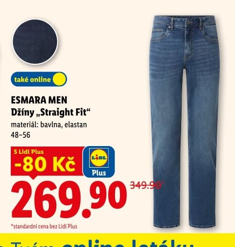 ESMARA MEN Džíny „Straight Fit“