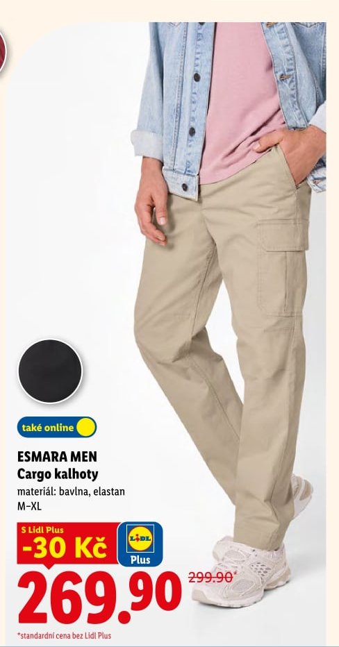 ESMARA MEN Cargo kalhoty