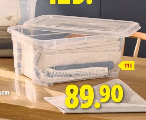 W5 Úložný box s víkem 11l