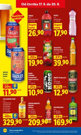 aktuální leták Lidl 17.9.2026-20.9.2026