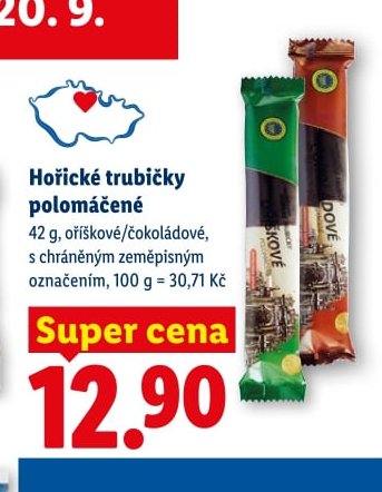 Hořické trubičky polomáčené
