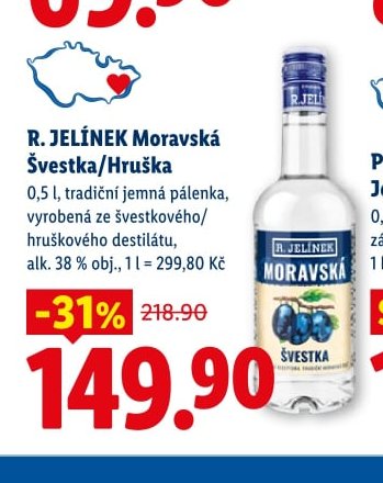R. JELÍNEK Moravská Švestka/Hruška