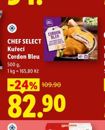 CHEF SELECT Kuřecí Cordon Bleu