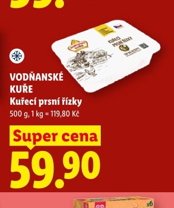 VODŇANSKÉ KUŘE Kuřecí prsní řízky