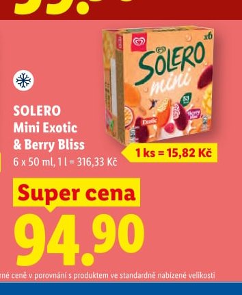 SOLERO Mini Exotic & Berry Bliss