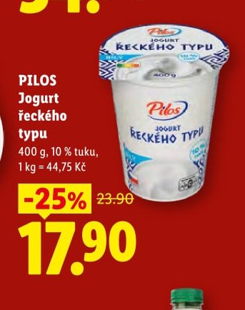 PILOS Jogurt řeckého typu