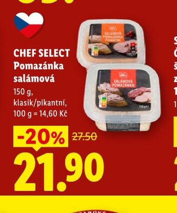 CHEF SELECT Pomazánka salámová