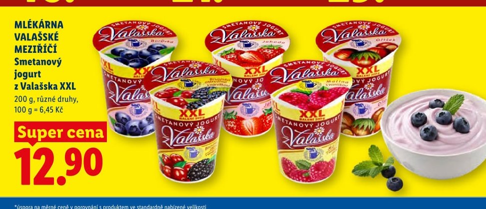 MLÉKÁRNA VALAŠSKÉ MEZIŘÍČÍ Smetanový jogurt z Valašska XXL