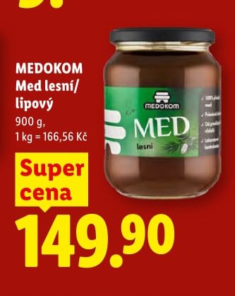 Medokom Med lesní/lipový