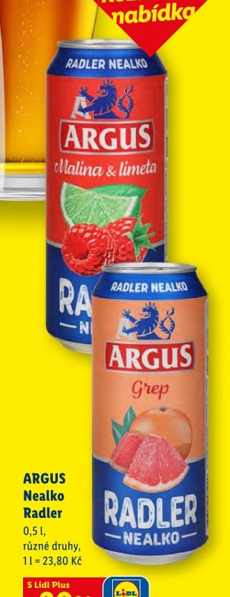 Argus Nealko Radler