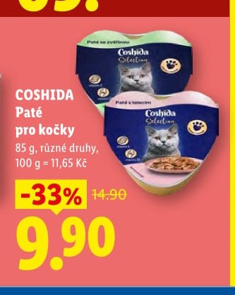 COSHIDA Paté pro kočky