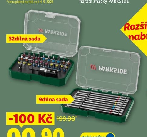PARKSIDE Sada bitů