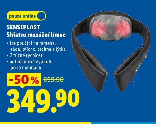 SENSIPLAST Shiatsu masážní límec