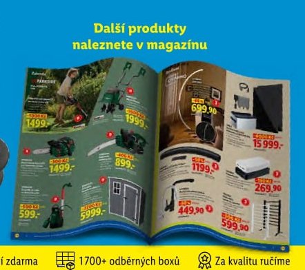 Další produkty naleznete v magazínu