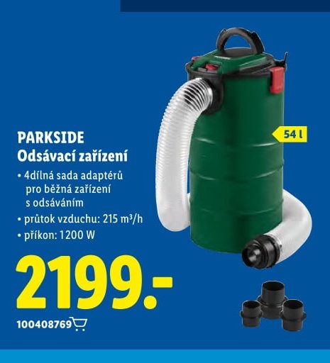 PARKSIDE Odsávací zařízení