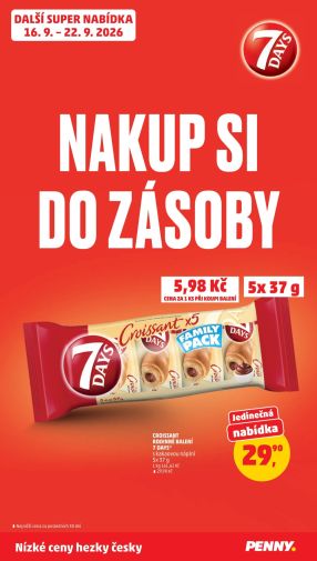 aktuální leták Penny Market 16.9.2026-22.9.2026