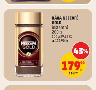 KÁVA NESCAFÉ GOLD